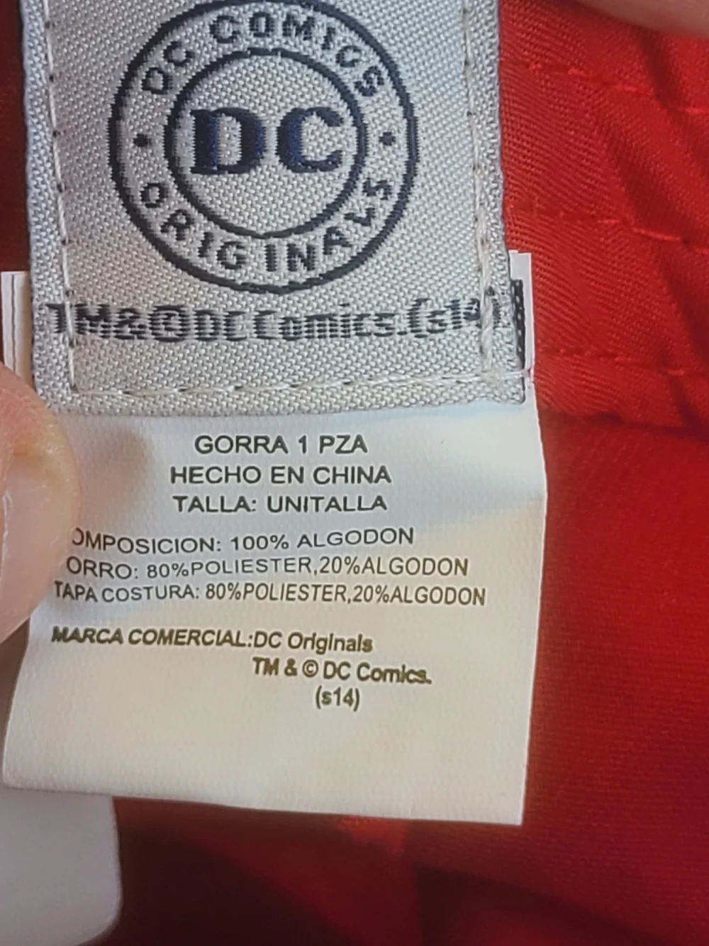 Wonder Women Red  Cap  New